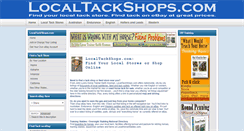 Desktop Screenshot of localtackshops.com