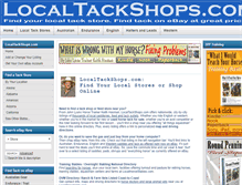 Tablet Screenshot of localtackshops.com